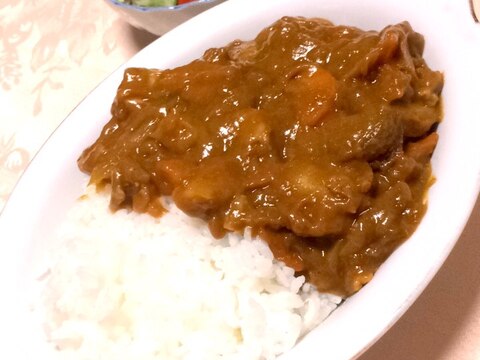 りんご入り！カレーライス